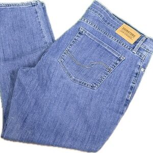 Signature By Levis Womens Size 16S Mid Rise Skinny 33x28